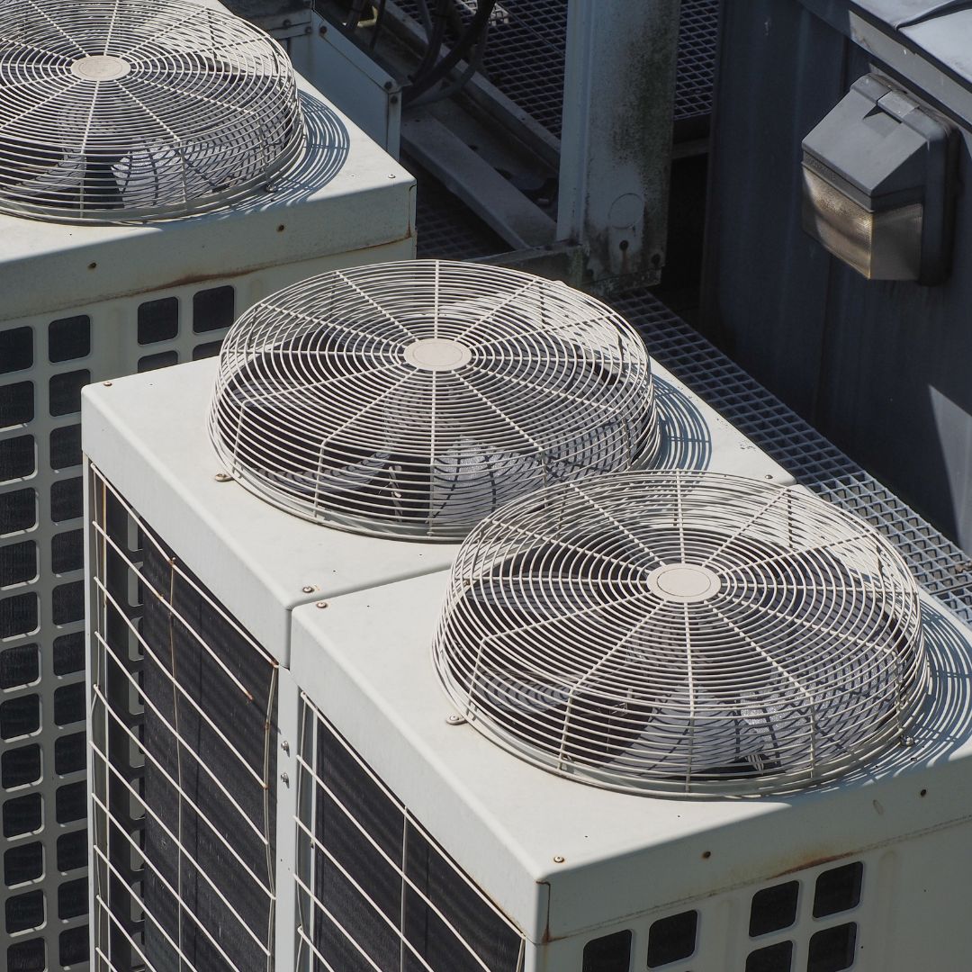 Two HVAC systems 